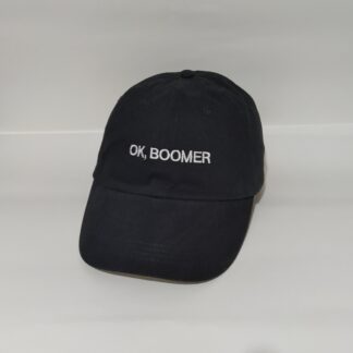 Καπέλο τζόκεϊ με κέντημα - OK Boomer