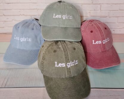 Καπέλο τζόκεϊ με κέντημα - Les girlz